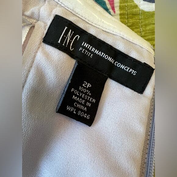 INC International Concepts Putple Ombre Strapless Prom Homecoming Size: 2 Petite - Picture 5 of 5